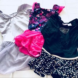Girls Dance Leotard Bundle